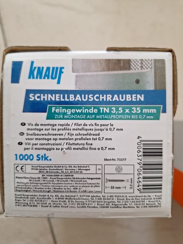 Knauf schnellbauschrauben - knauf, tn