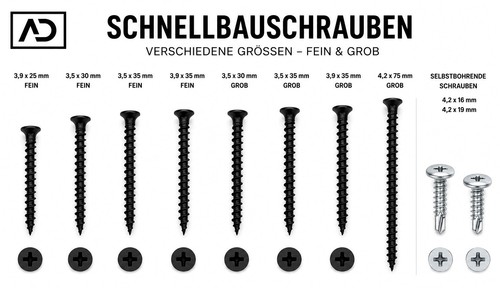 Trockenbauschrauben - , /
