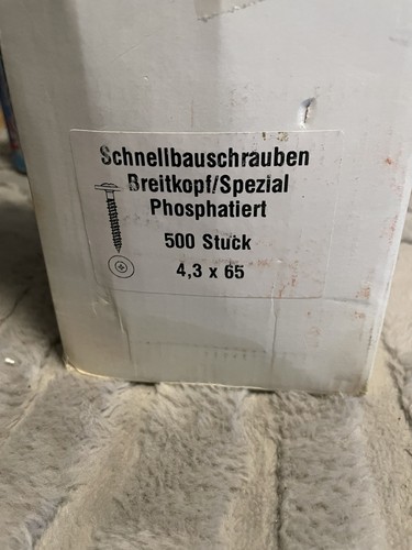 500 stück universalschrauben - 500,